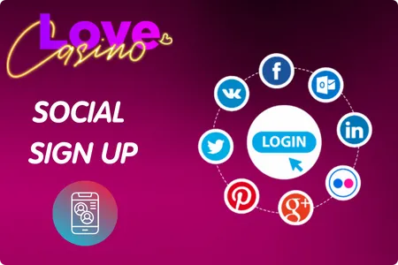 Social Sign Up Love Casino