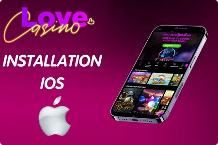 iOS-Installation Love Casino