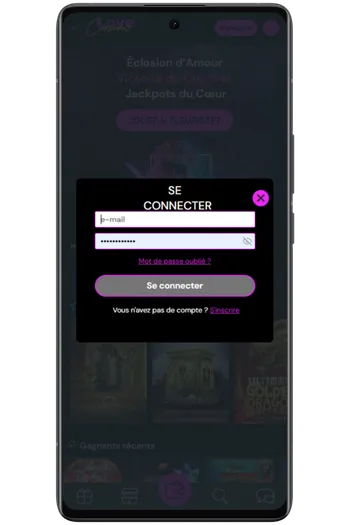 Se connecter Love Casino
