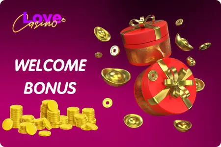 New player bonus offer at Love Casino