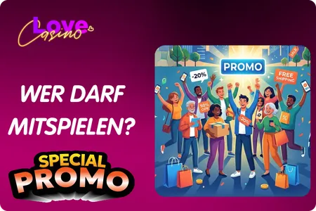 Wer darf mitspielen Love Casino